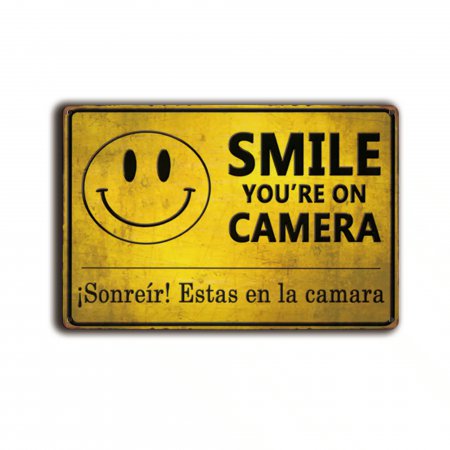 Smile you're on camera