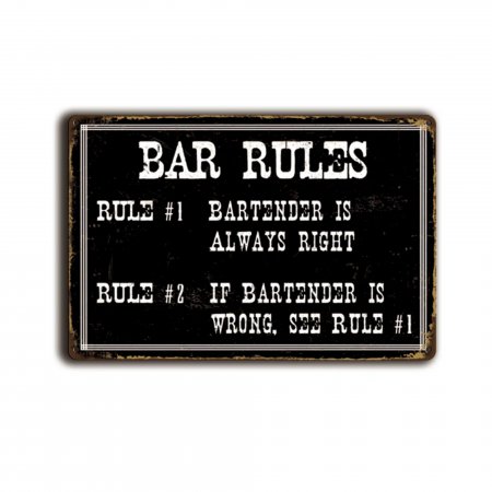 Bar Rules