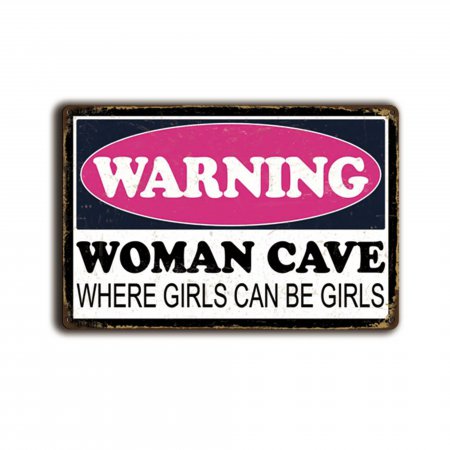Warning Woman Cave